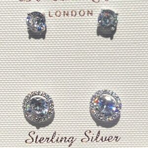 Elegant Sterling Silver Earrings